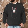 Boston Terrier Dog In The Pocket Boston Terrier For Men Women Girls Kids Men Graphic Sweatshirt, novelty gifts, funny gifts