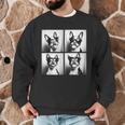 Boston Terrier Dogs With Sunglasses Photo Pets Meme Men Graphic Sweatshirt, novelty gifts, funny gifts
