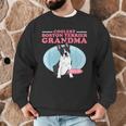 Boston Terrier Grandma Bostie Dog Owner Boston Terrier Men Women Men Graphic Sweatshirt, novelty gifts, funny gifts