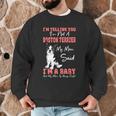 Boston Terrier Mom American Gentleman Dog Lover Mother's Day Men Graphic Sweatshirt, novelty gifts, funny gifts