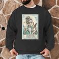 Boston Terrier Mom Skeleton Tarot Card Witch Vibes Dog Mom Men Graphic Sweatshirt, novelty gifts, funny gifts