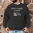 Boston Terrier Puppy Need More Sleep Pajama For Bedtime Men Graphic Sweatshirt, novelty gifts, funny gifts