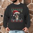 Boston Terrier Ugly Christmas Sweater Xmas For Adults Kids Men Graphic Sweatshirt, novelty gifts, funny gifts
