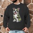 Camo Boston Terrier Pet Owner Camouflage Dog Lover Men Graphic Sweatshirt, novelty gifts, funny gifts