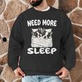 Cute Boston Terrier Need More Sleep Pajamas Nightgown Men Graphic Sweatshirt, novelty gifts, funny gifts