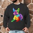 Dog Lover Boston Terrier Dog Colorful Boston Terrier Men Women Kids Men Graphic Sweatshirt, novelty gifts, funny gifts