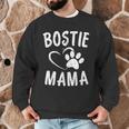 Fun Bostie Mama Dog Lover Apparel Boston Terrier Mom Men Graphic Sweatshirt, novelty gifts, funny gifts