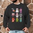 Pig Spooky Ghost Witch Boo-Jee Horror Pumpkin Pig Halloween Men Graphic Sweatshirt, novelty gifts, funny gifts