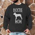 Vintage Boston Terrier Mom Dog Owner Bostie Mother Men Graphic Sweatshirt, novelty gifts, funny gifts
