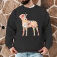 Vintage Floral Boston Terrier For Dog Lover Men Graphic Sweatshirt, novelty gifts, funny gifts