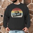 Vintage Retro The Pool Boy Men Graphic Sweatshirt, novelty gifts, funny gifts