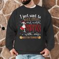Watch Christmas Movies With My Boston Terrier Bostie Men Graphic Sweatshirt, novelty gifts, funny gifts
