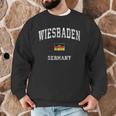 Wiesbaden Germany Vintage Athletic Sports Men Graphic Sweatshirt, novelty gifts, funny gifts