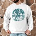 Boston Terrier Cowboy UFO Shirt Vintage Western Dog Mom Tee Men Graphic Sweatshirt, novelty gifts, funny gifts