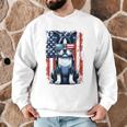 Boston Terrier Dog American USA US Flag Pets Vintage Outfit Men Graphic Sweatshirt, novelty gifts, funny gifts