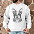 Boston Terrier Dog Bostie Nature Memorial Idea Men Women Men Graphic Sweatshirt, novelty gifts, funny gifts