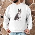 Boston Terrier Dog Dad Boston Terrier Dog Lovers Men Graphic Sweatshirt, novelty gifts, funny gifts