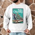 Boston Terrier Merry Christmas Tree Truck Dog X-Mas Men Graphic Sweatshirt, novelty gifts, funny gifts
