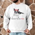 Boston Terrier Mom Bandana Boston Terrier Dog Men Graphic Sweatshirt, novelty gifts, funny gifts