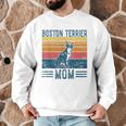 Dog Boston Terrier Mom Vintage Boston Terrier Mom Men Graphic Sweatshirt, novelty gifts, funny gifts