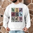Funny Boston Terrier Quote In My Boston Terrier Era Cool Dog Men Women Men Graphic Sweatshirt, novelty gifts, funny gifts
