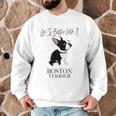 Life Is Better With A Boston Terrier Dog For Lover Men Graphic Sweatshirt, novelty gifts, funny gifts