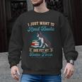 Boston Terrier American Gentleman Bibliophile Book Lover Men Graphic Sweatshirt, American Boston Terrier Gifts, trending gift
