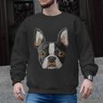 Boston Terrier Cute Puppy Face Dog Lover Pet Owner Men Graphic Sweatshirt, trending gift