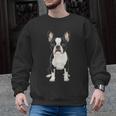 Boston Terrier Dog Motif Pet Art Boston Terrier For Men Women Kids Men Graphic Sweatshirt, trending gift