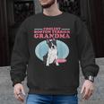 Boston Terrier Grandma Bostie Dog Owner Boston Terrier Men Women Men Graphic Sweatshirt, trending gift