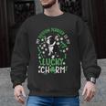 My Boston Terrier Is My Lucky Charm Paw Dog St Patrick's Day Men Graphic Sweatshirt, trending gift