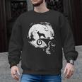 Boston Terrier And Moon Halloween Costume Dog Lover Men Graphic Sweatshirt, Boston Terrier Halloween Gifts, trending gift