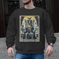Boston Terrier Tarot Card Dog Men Graphic Sweatshirt, Boston Terrier Tarot Gifts, trending gift
