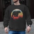 Catch Some Rays Vintage Retro Grizzly Bear Men Graphic Sweatshirt, trending gift