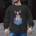 Cute Pocket Boston Terrier Lover Dog Mom Men Graphic Sweatshirt, Mom Gifts, Boston Terrier Mom Gifts, trending gift