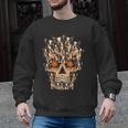 Halloween Costume Skull Boston Terrier Dog Lover For Men Women Kids Men Graphic Sweatshirt, Boston Terrier Halloween Gifts, trending gift