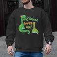 Kids My Nonna Loves Me Dinosaur Grandson Men Graphic Sweatshirt, trending gift