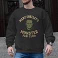 Mary Shelley's Monster Fan Club Gothic Horror Parody Men Graphic Sweatshirt, trending gift
