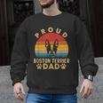 Proud Boston Terrier Dad Dog Owner Fathers Day Men Women Kids Men Graphic Sweatshirt, Boston Terrier Dad Gifts, trending gift