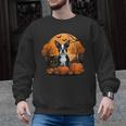 Pumpkin Boston Terrier Costume On Boston Terrier Halloween Men Graphic Sweatshirt, Boston Terrier Halloween Gifts, trending gift
