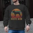 Retro Boston Terrier Mom Dog Mother Pet Bostie Mama Men Graphic Sweatshirt, Mom Gifts, Boston Terrier Mom Gifts, trending gift