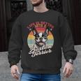 Retro Life Is Better With Boston Terrier Mom Dog Lover Men Graphic Sweatshirt, Mom Gifts, Boston Terrier Mom Gifts, trending gift