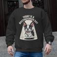 Today Is A Boston Terrier Day Cute Dog Lover Cartoon Men Graphic Sweatshirt, trending gift