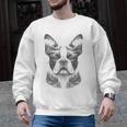 Boston Terrier Dog Bostie Nature Memorial Idea Men Women Men Graphic Sweatshirt, trending gift