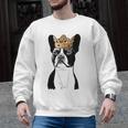 Boston Terrier Dog Wearing Crown For Men Women Girls Kids Men Graphic Sweatshirt, trending gift