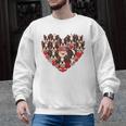 Boston Terrier Heart Valentine Boston Terrier Men Graphic Sweatshirt, trending gift