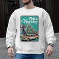 Boston Terrier Merry Christmas Tree Truck Dog X-Mas Men Graphic Sweatshirt, Boston Terrier Christmas Gifts, trending gift