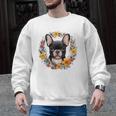 Boston Terrier Mom Floral Bostie Dog Lover Flowers Cute Men Graphic Sweatshirt, Mom Gifts, Boston Terrier Mom Gifts, trending gift