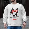Boston Terrier Mum Dog Woman Idea Men Graphic Sweatshirt, trending gift