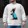 Boston Terrier Tattoos I Love Mom Men Graphic Sweatshirt, Mom Gifts, Boston Terrier Mom Gifts, trending gift